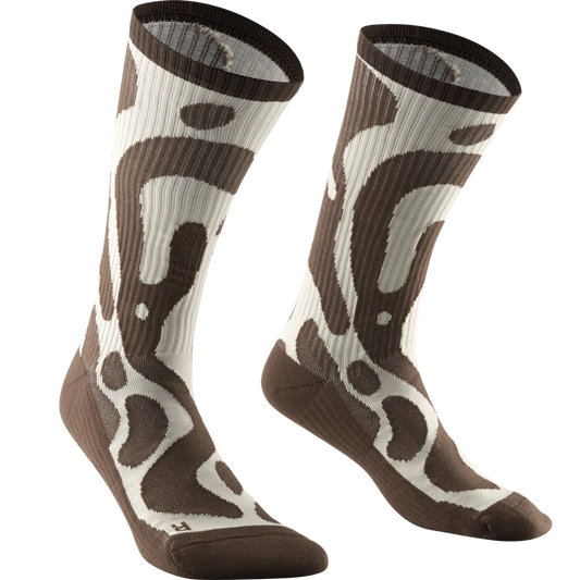 Chaussettes MAVIC DEEMAX Marron/Beige