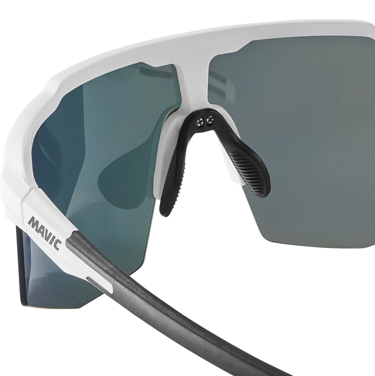 Lunettes MAVIC MVS SHIELD Blanc Verre Red