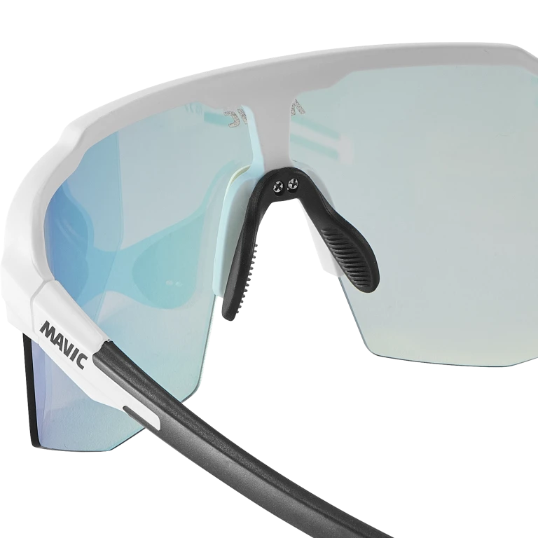 Lunettes MAVIC MVS SHIELD Blanc Verre Red Photochromique