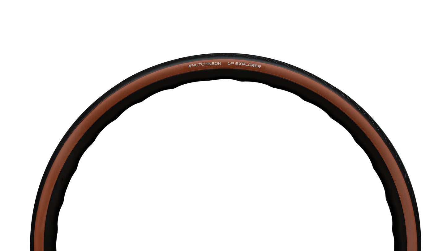 Pneu HUTCHINSON GP EXPLORER 700c TubeType Marron