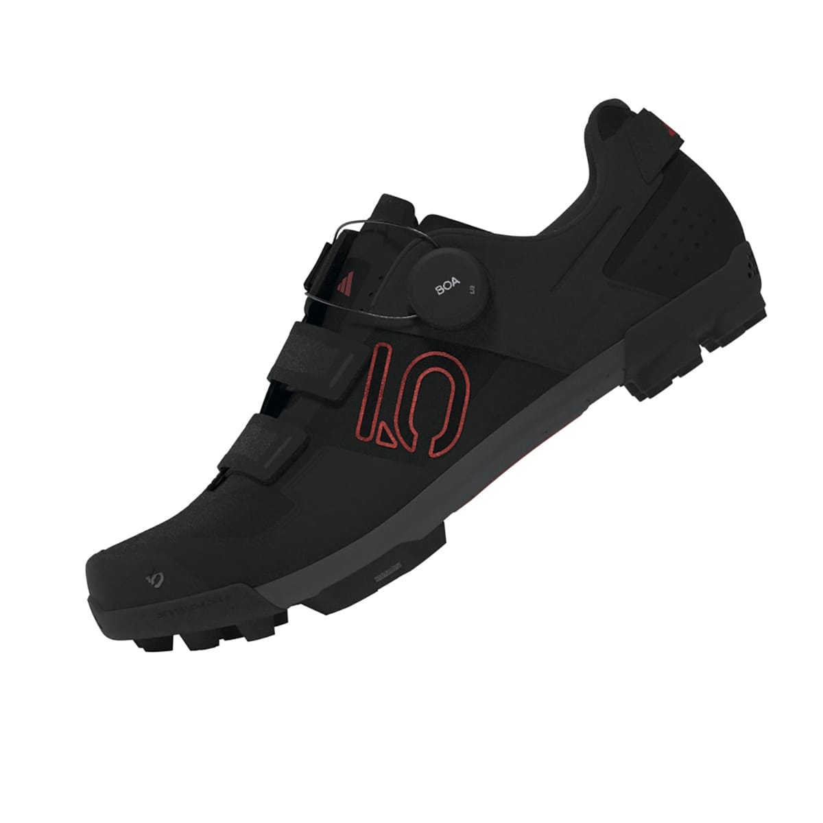 Maastopyöräkengät ADIDAS FIVE TEN KESTREL BOA Musta/Punainen
