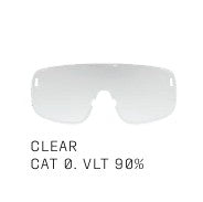 Lunettes POC ELICIT TORIC + Blanc Verre Clarity Road Sunny Silver