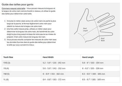 Guantes Cortos GIRO BRAVO Junior Negros