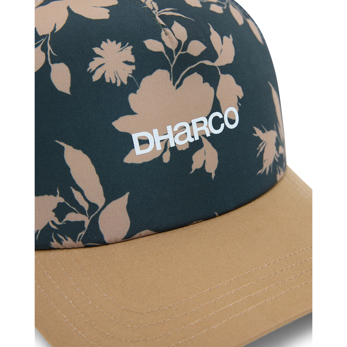 Casquette DHARCO CURVED PEAK TRUCKER Marron/Blanc