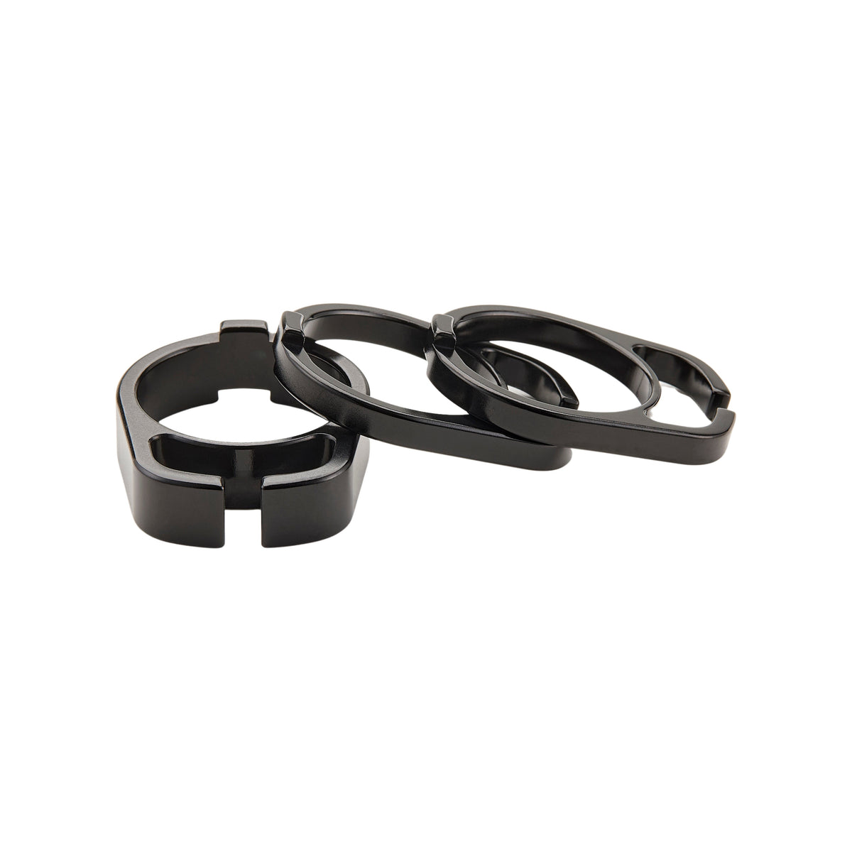 Sada podložek pod představec CANE CREEK Interlock HCR 2× 5 mm + 1× 10 mm černá