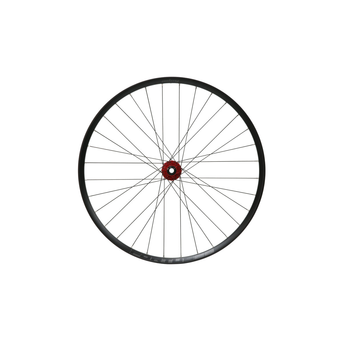 HOPE Fortus 26 W 26-inch front wheel, red Pro 5 hub