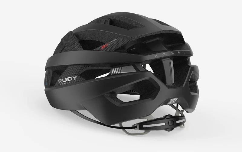 Casque Route RUDY PROJECT REBEL CARBON Noir Matt
