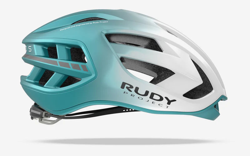 Casque Route RUDY PROJECT EGOS Emerauld/Blanc