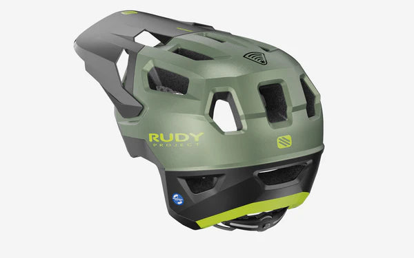 Capacete MTB RUDY PROJECT TERRAFORM Verde/Preto