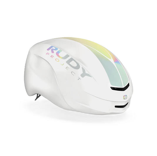 Casque Route RUDY PROJECT NYTRON PRO Blanc Iridescent Matt