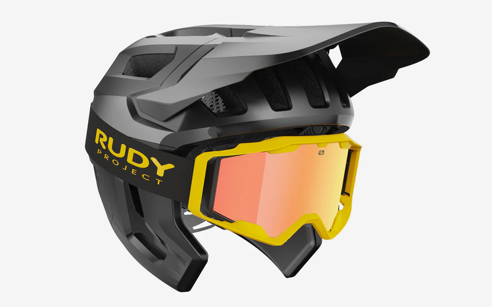 Capacete BTT RUDY PROJECT TERRAFORM PRO Preto/Cinzento