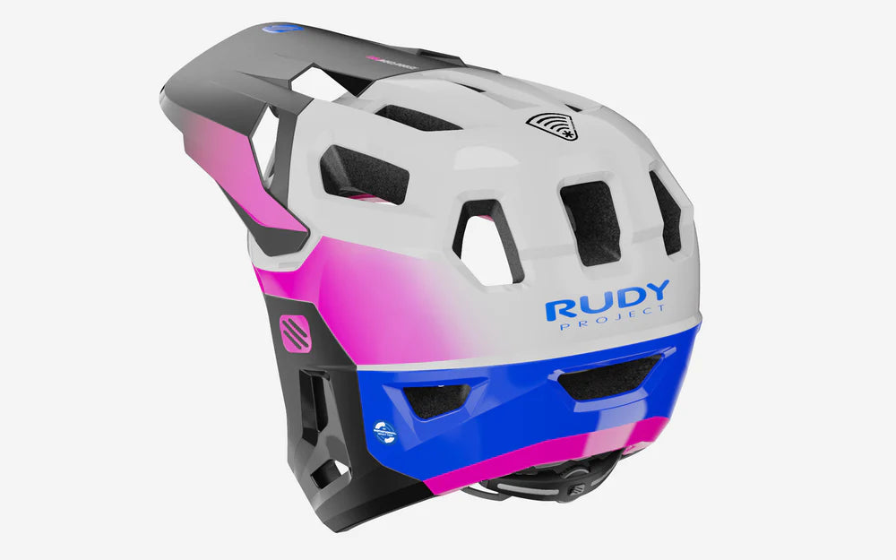 MTB-Helm RUDY PROJECT TERRAFORM PRO Weiß/Rosa