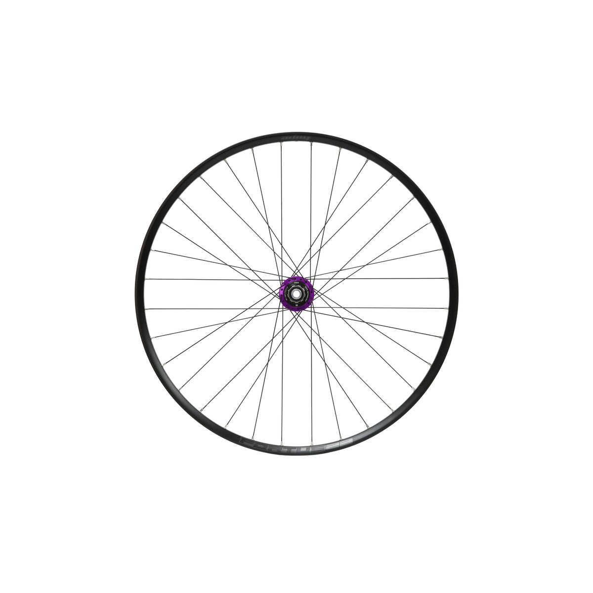 HOPE Fortus 23 W-baghjul på 27.5 tommer med lilla Pro 5-nav