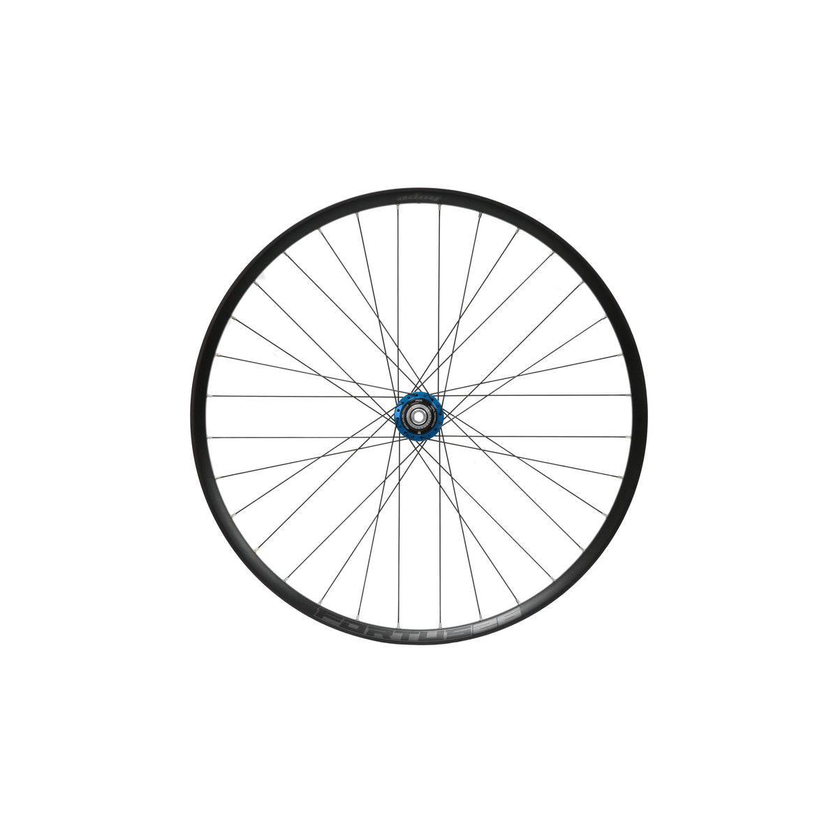 HOPE Fortus 26 W 27.5-inch rear wheel, blue Pro 5 hub