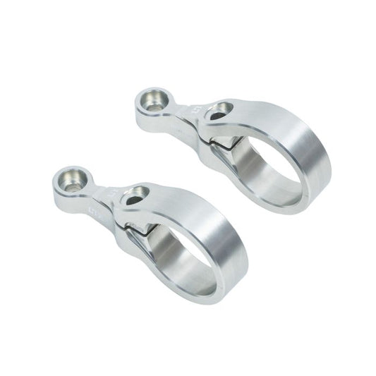 Nosilec krmila HXR COMPONENTS DH, 31,8 mm, 50 mm, v naravni barvi kovine