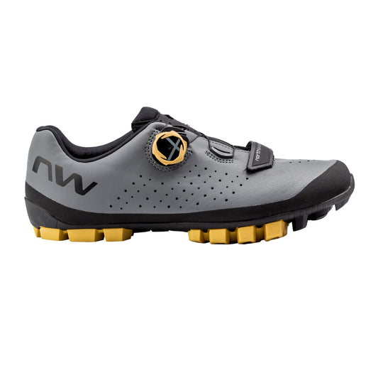 Chaussures VTT XC/Gravel NORTHWAVE HAMMER PLUS Gris/Jaune