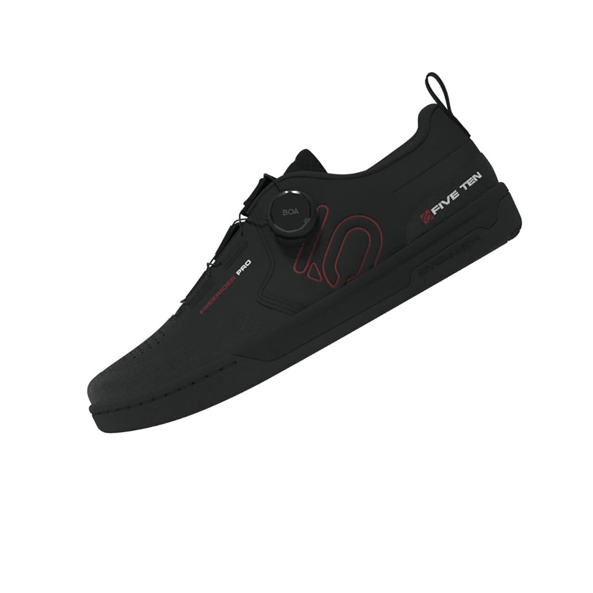 Chaussures VTT ADIDAS FIVE TEN FREERIDER PRO BOA Noir/Rouge
