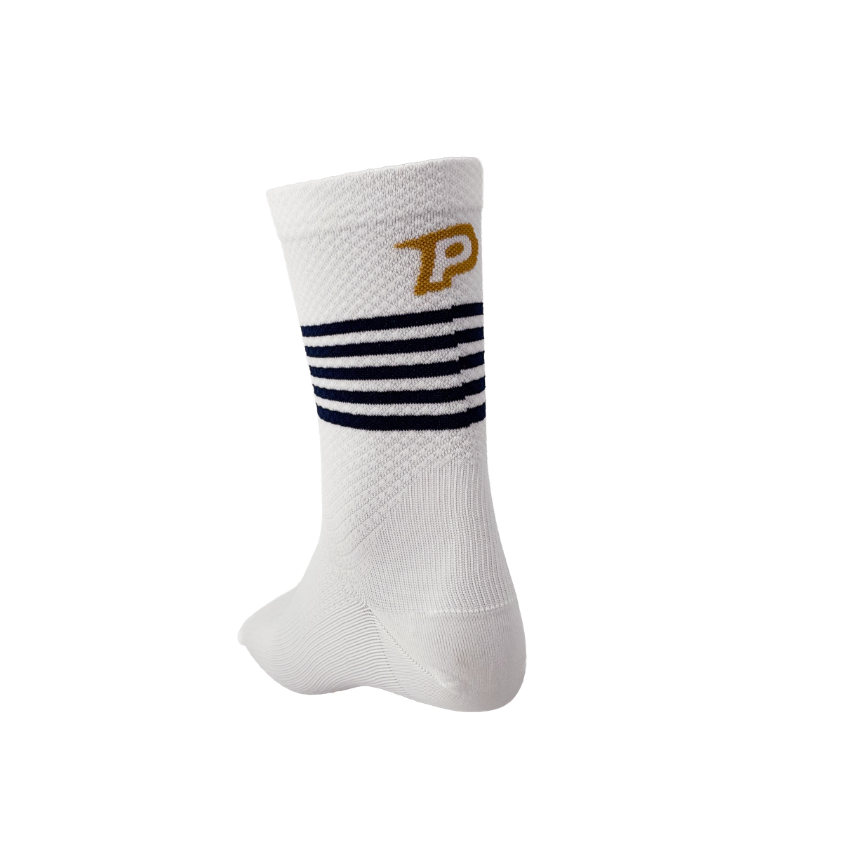 Chaussettes PROBIKESHOP By CHEF DE FILE MARINIERE Blanc/Bleu