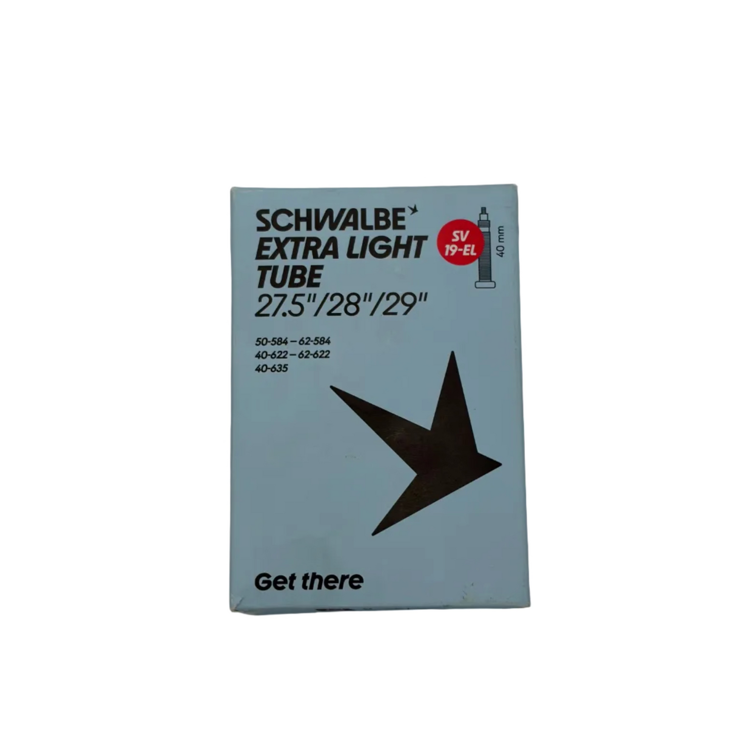 Duše SCHWALBE EXTRA LIGHT SV 19L 27.5x2.0/2.40 - 29x1.75/2.40 Presta 40 mm