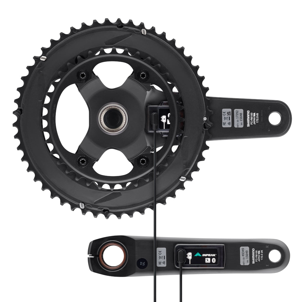 Kliky s wattmetrem INPEAK POWERCRANK-E TWIN2 LR Shimano Ultegra R8100