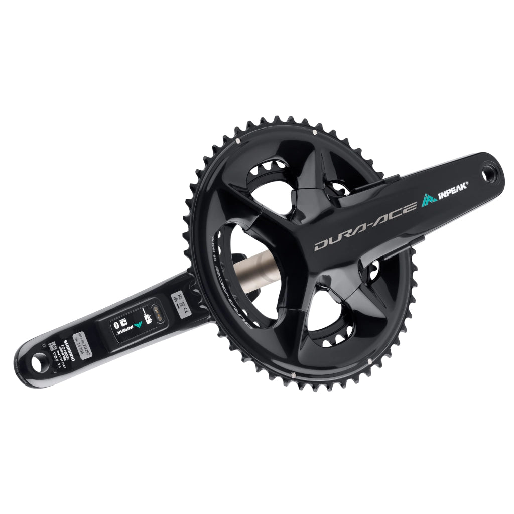 INPEAK POWERCRANK-E TWIN2 LR wattmåler-kranksæt til Shimano Dura-Ace R9200