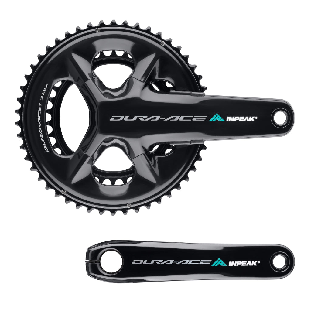 INPEAK POWERCRANK-E TWIN2 LR wattmåler-kranksæt til Shimano Dura-Ace R9200