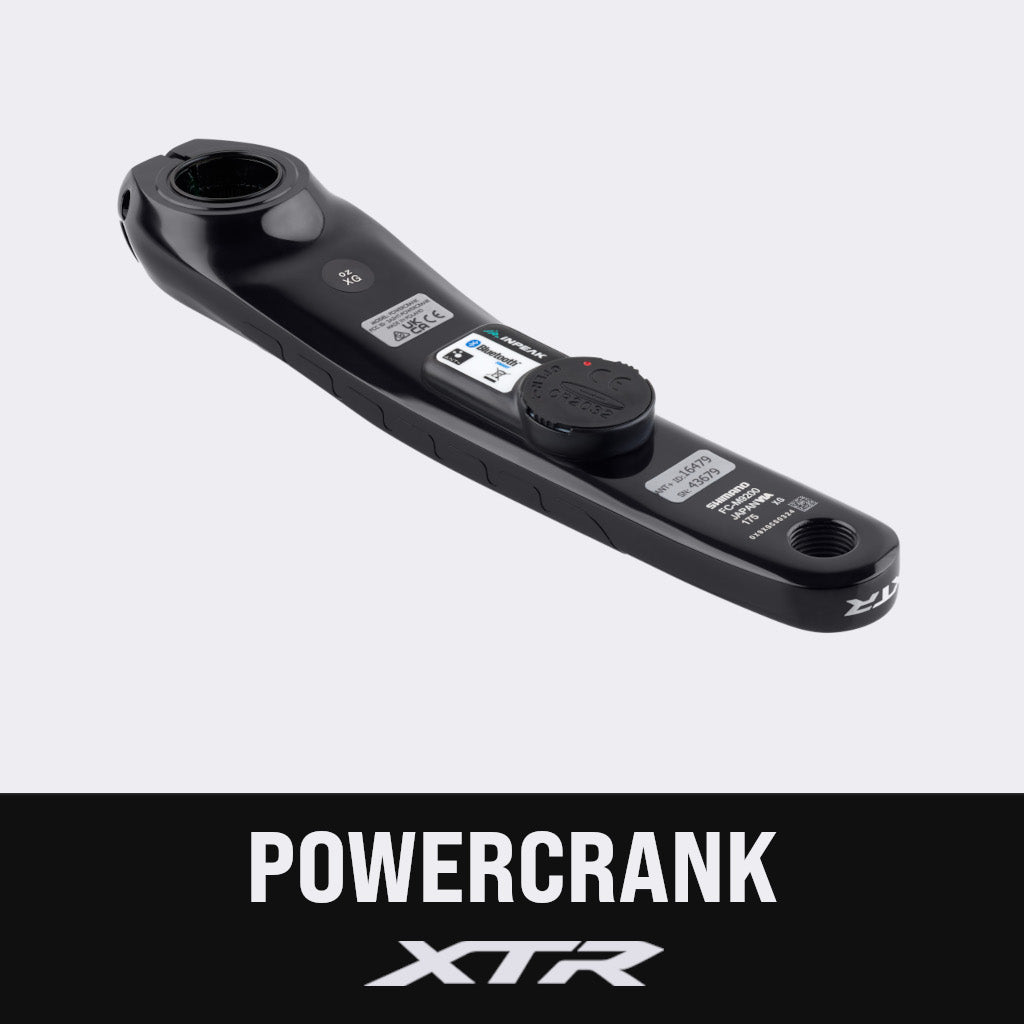 Levá klika s wattmetrem INPEAK POWERCRANK Shimano XTR M9200