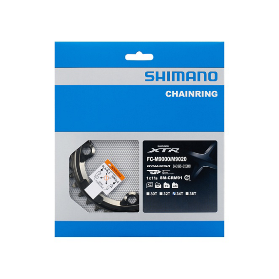 SHIMANO XTR SM-CRM91 10/11V Single Chainring