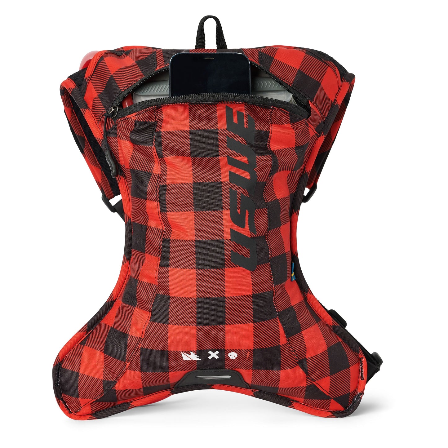 USWE OUTLANDER XC 2 L Hydration Pack Flannel Red/Black