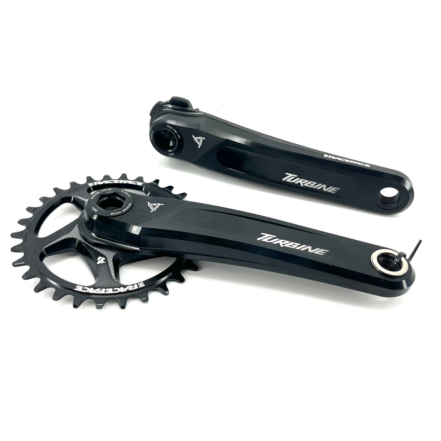 Pedaleiro Mono RACE FACE TURBINE CINCH Shimano 12 Velocidades