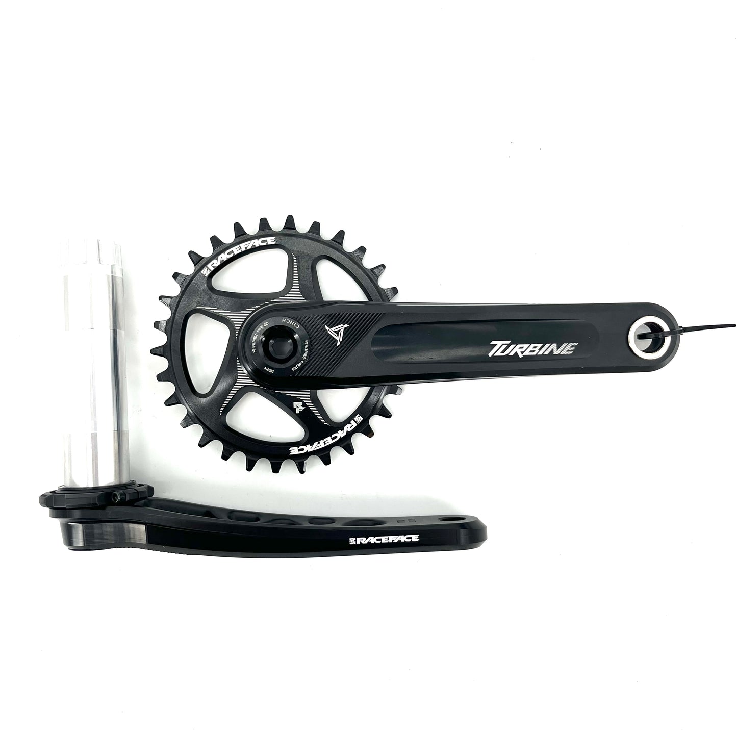 Pedaleiro Mono RACE FACE TURBINE CINCH Shimano 12 Velocidades