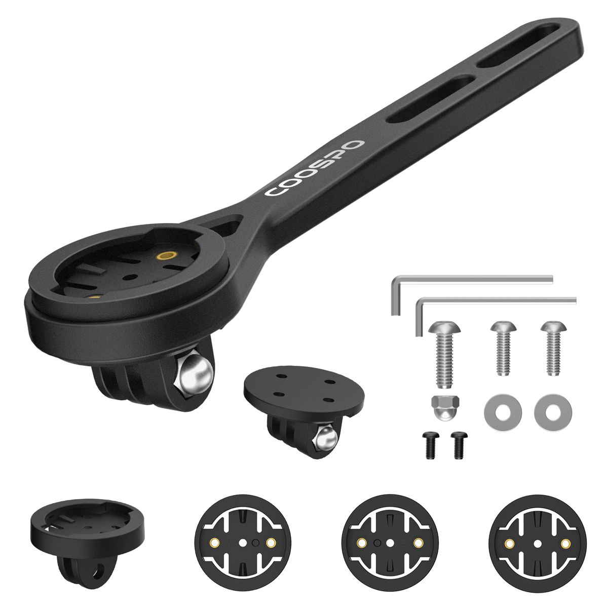 Suporte de Ciclocomputador para Guiador Integrado/Aero COOSPO MT6S