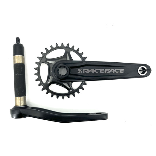 Pédalier Mono RACE FACE RIDE CINCH 83mm Noir 12 Vitesses