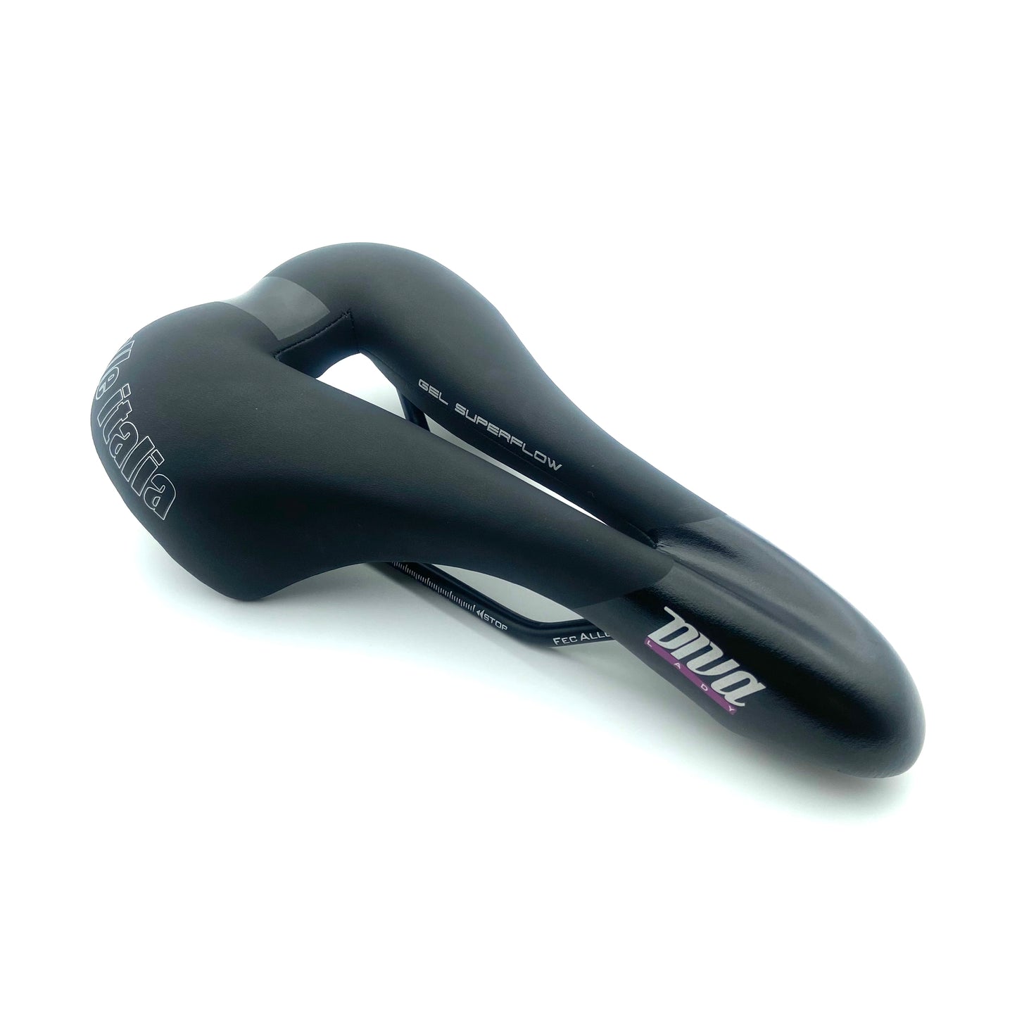 Sattel SELLE ITALIA DIVA GEL SUPERFLOW L Damen Schienen Fec