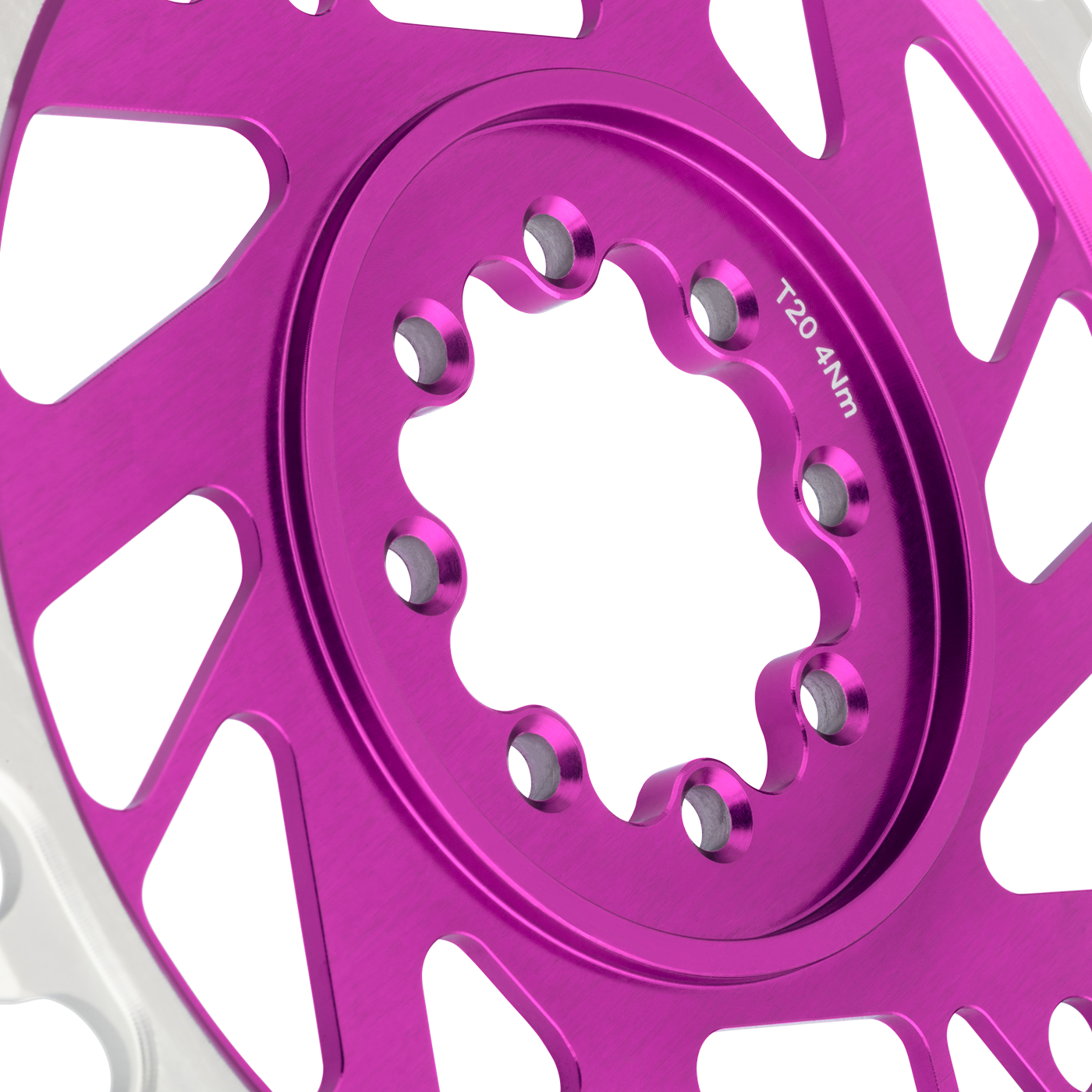 Plateau Mono BURGTEC THICK THIN 12V BOOST Direct Mount  8 Vis T-Type Narrow Wide Offset 3mm Violet
