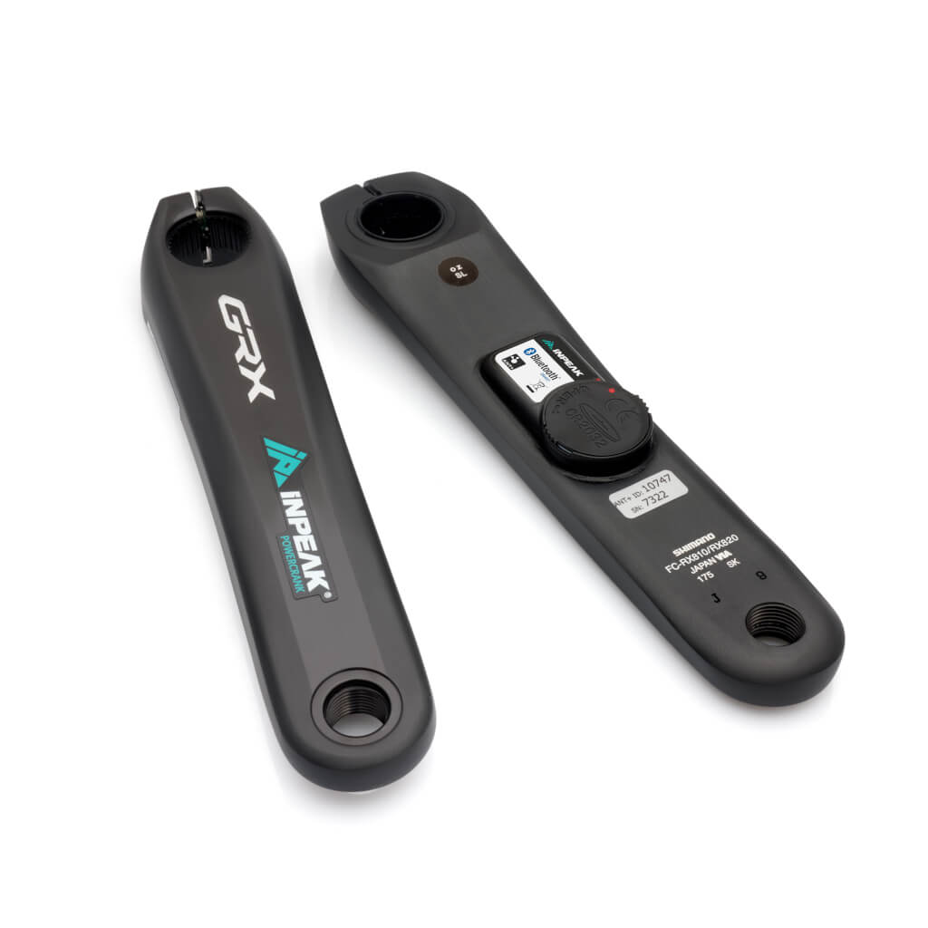 Levá klika s wattmetrem INPEAK POWERCRANK Shimano GRX RX810/820