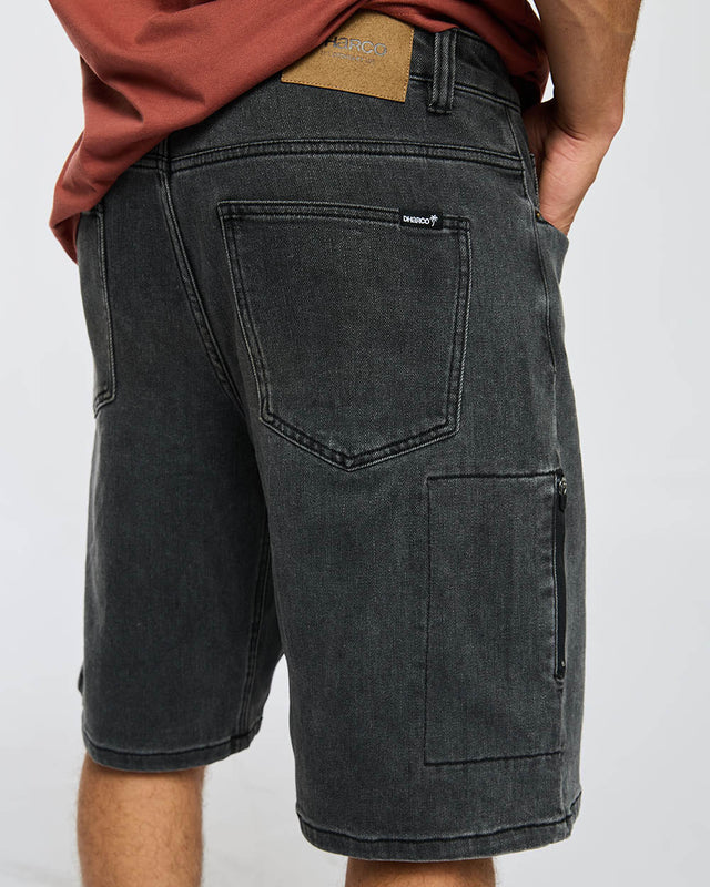 Short DHARCO JORT UNISEX COASTAL WASH Noir