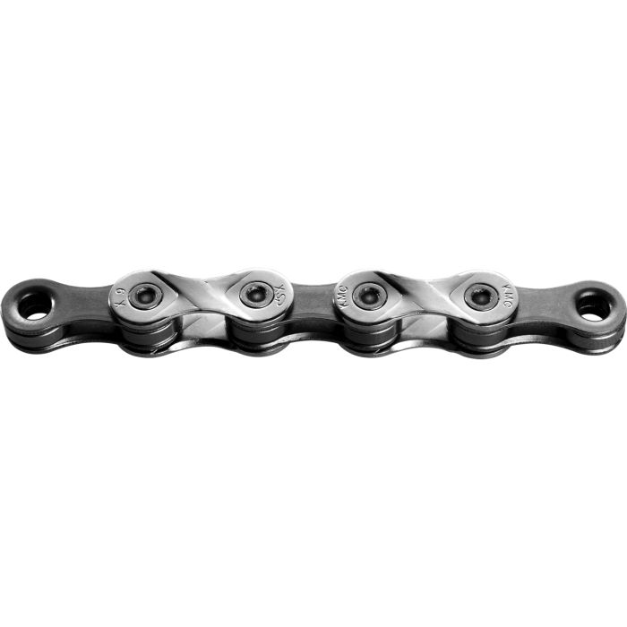 Chaîne 9V KMC X9 Argent/Gris