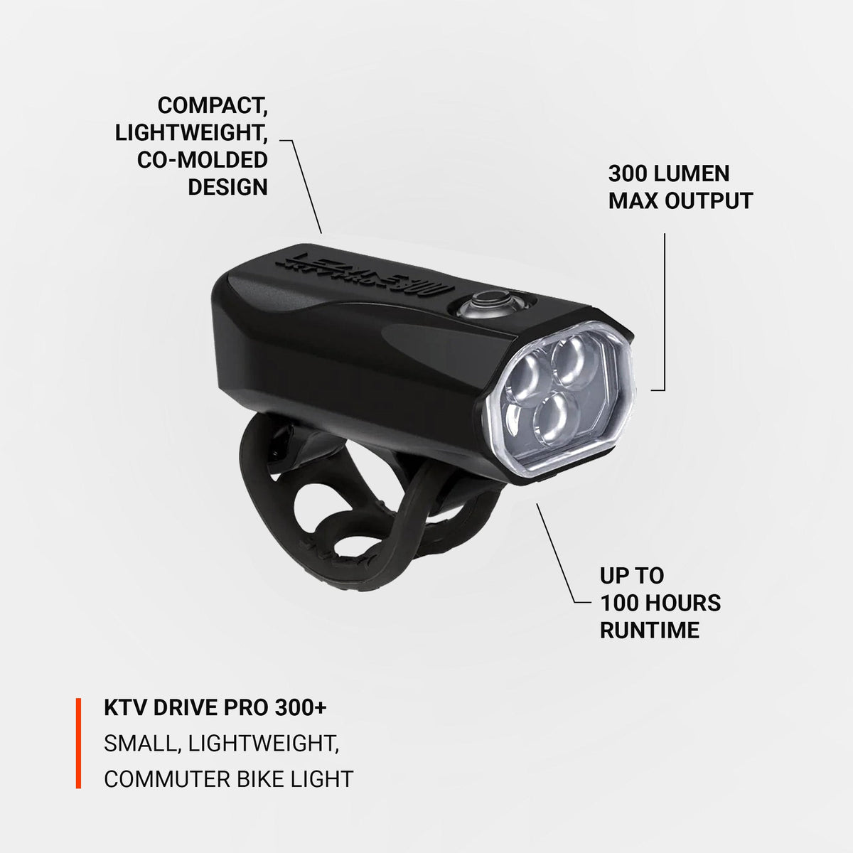 A LEZYNE KTV DRIVE PRO 300+ főbb előnyei