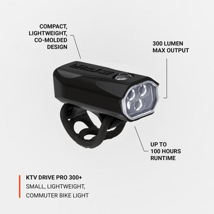 A LEZYNE KTV DRIVE PRO 300+ főbb előnyei