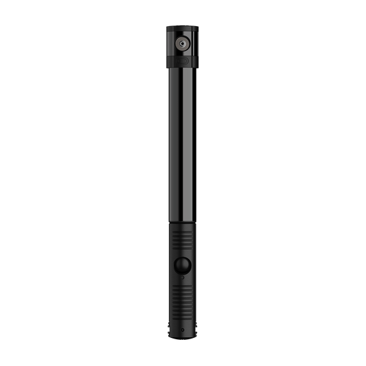 CRANKBROTHERS KLIC HV -käsipumppu painemittarilla ja PLUG TOOL -työkalulla, Midnight Edition