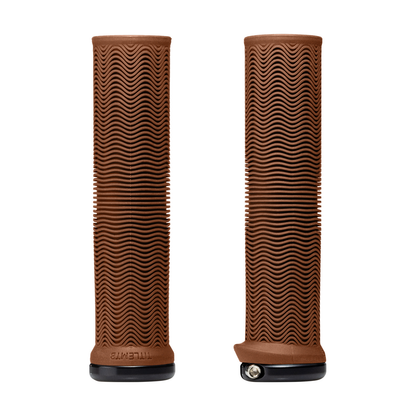 Title MTB LO1 Brown Grips - vertical view