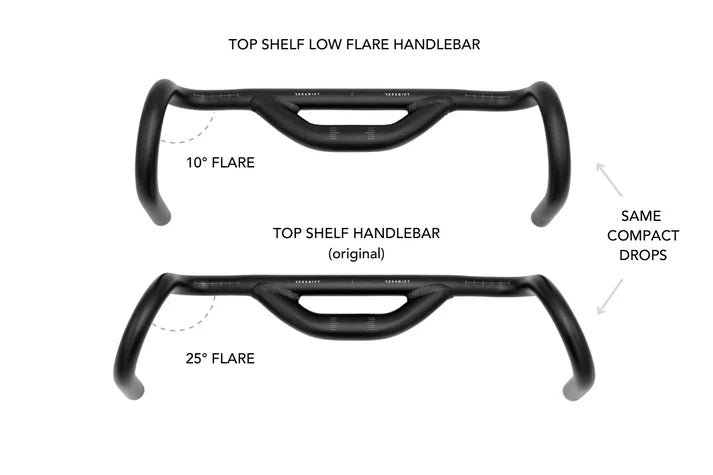 Cintre Gravel REDSHIFT Top Shelf 25° Flare Rise 50mm