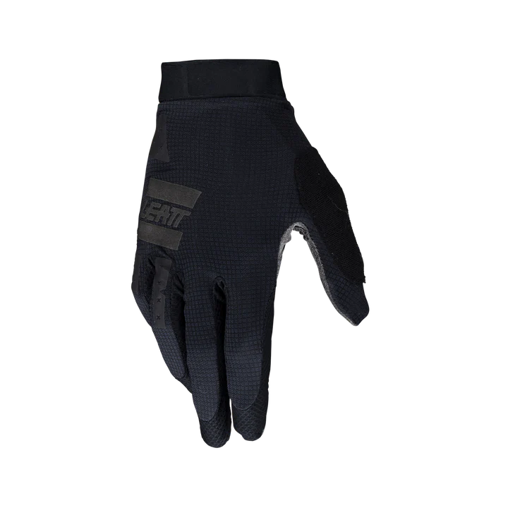 Handsker LEATT MTB 1.0 GRIP R Stealth Sort/Grå
