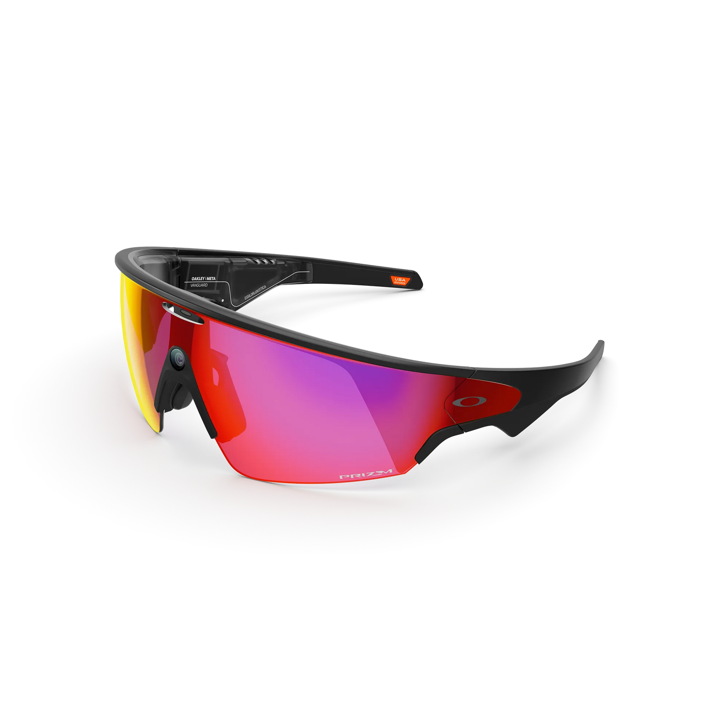 Lunettes OAKLEY VANGUARD META Noir Verre Prizm Road