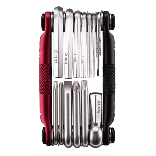 Multi-Outils CRANKBROTHERS MULTI-13 Noir/Rouge