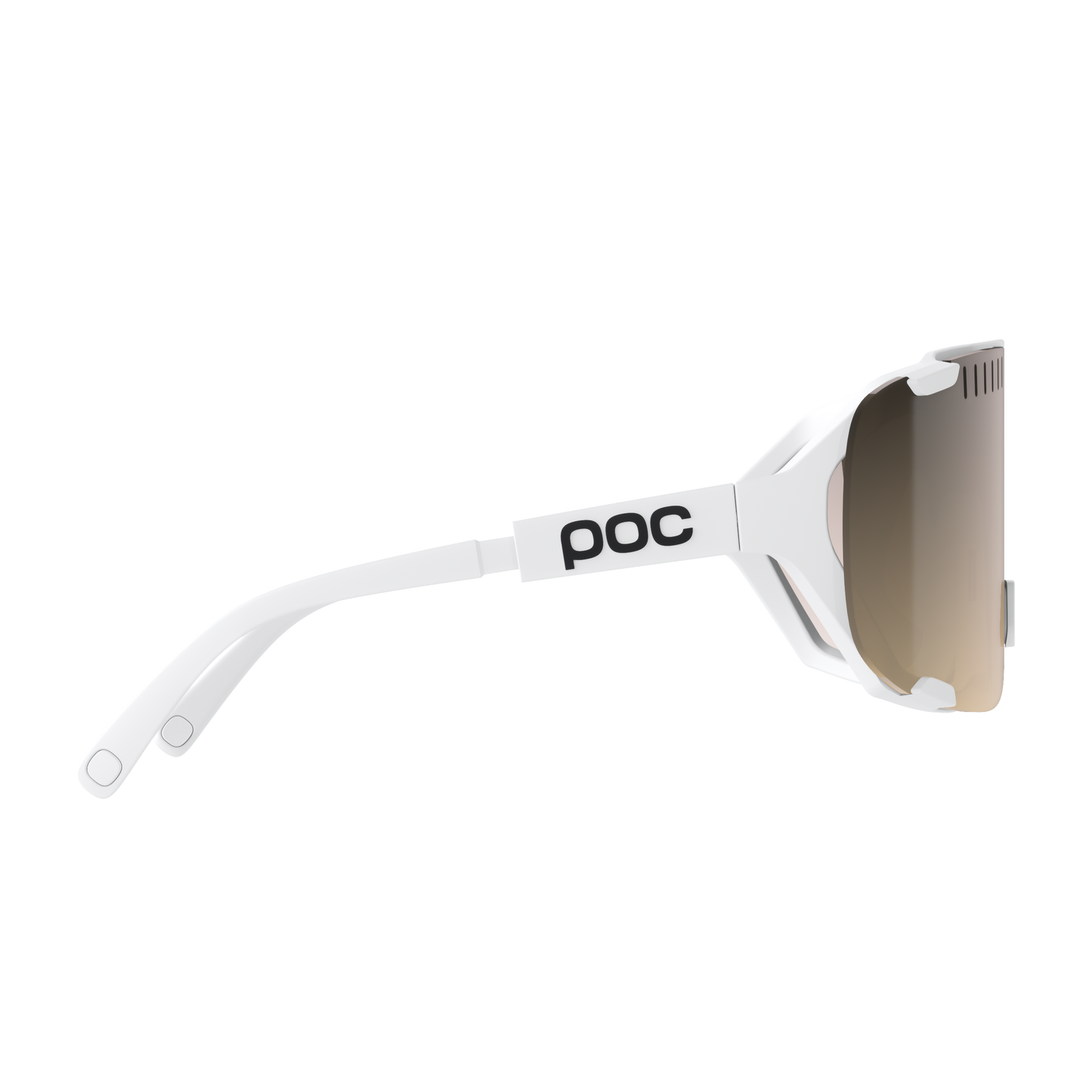 Okulary POC DEVOUR MID + Białe Szkło Clarity Trail Partly Sunny Silver