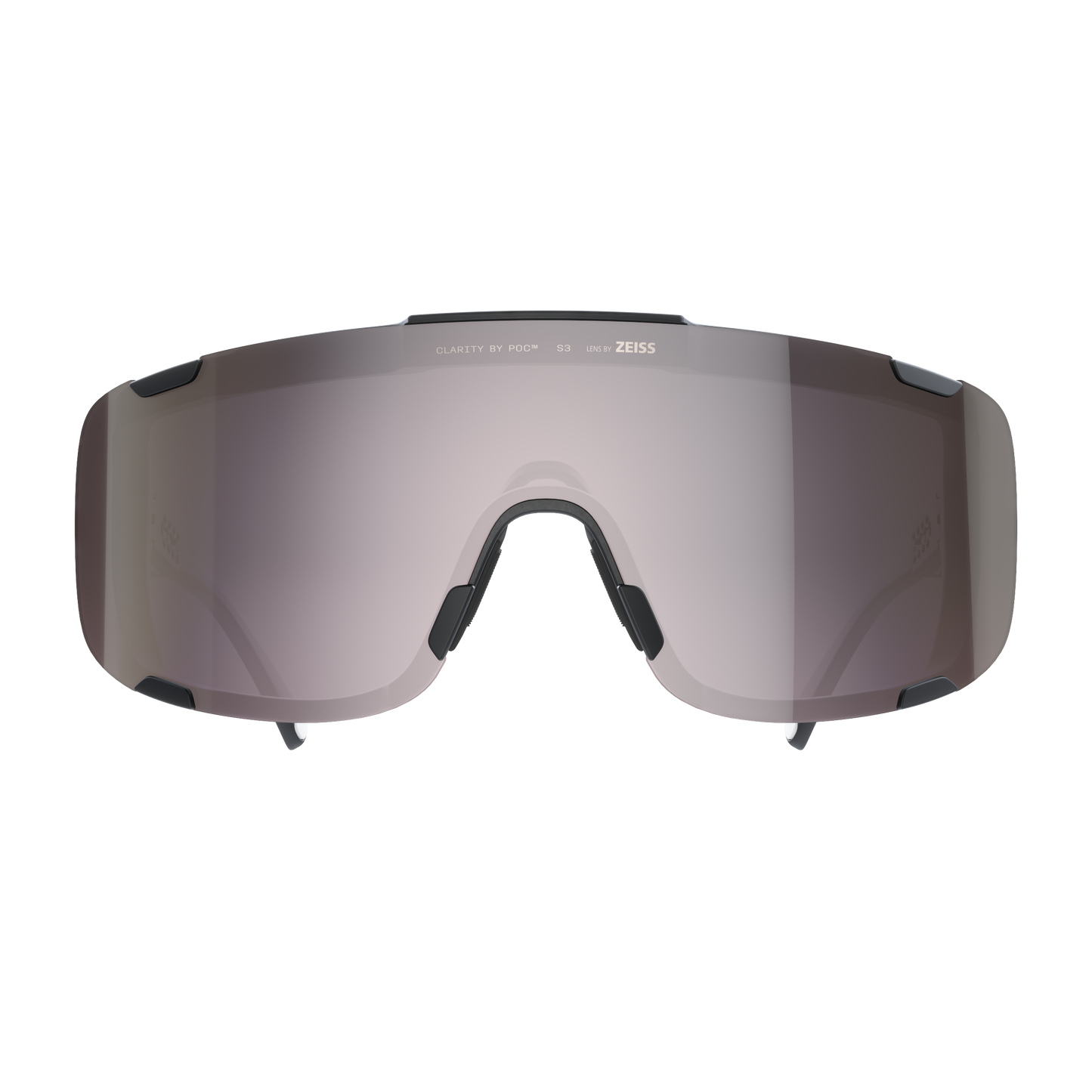 Brille POC DEVOUR MID Schwarz Glas Clarity Road Sunny Silver