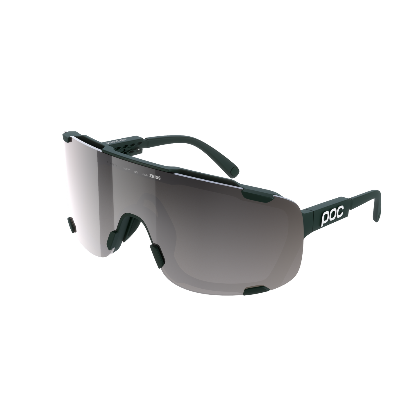 Brýle POC DEVOUR MID Khaki Sklo Clarity Road /Sunny Silver