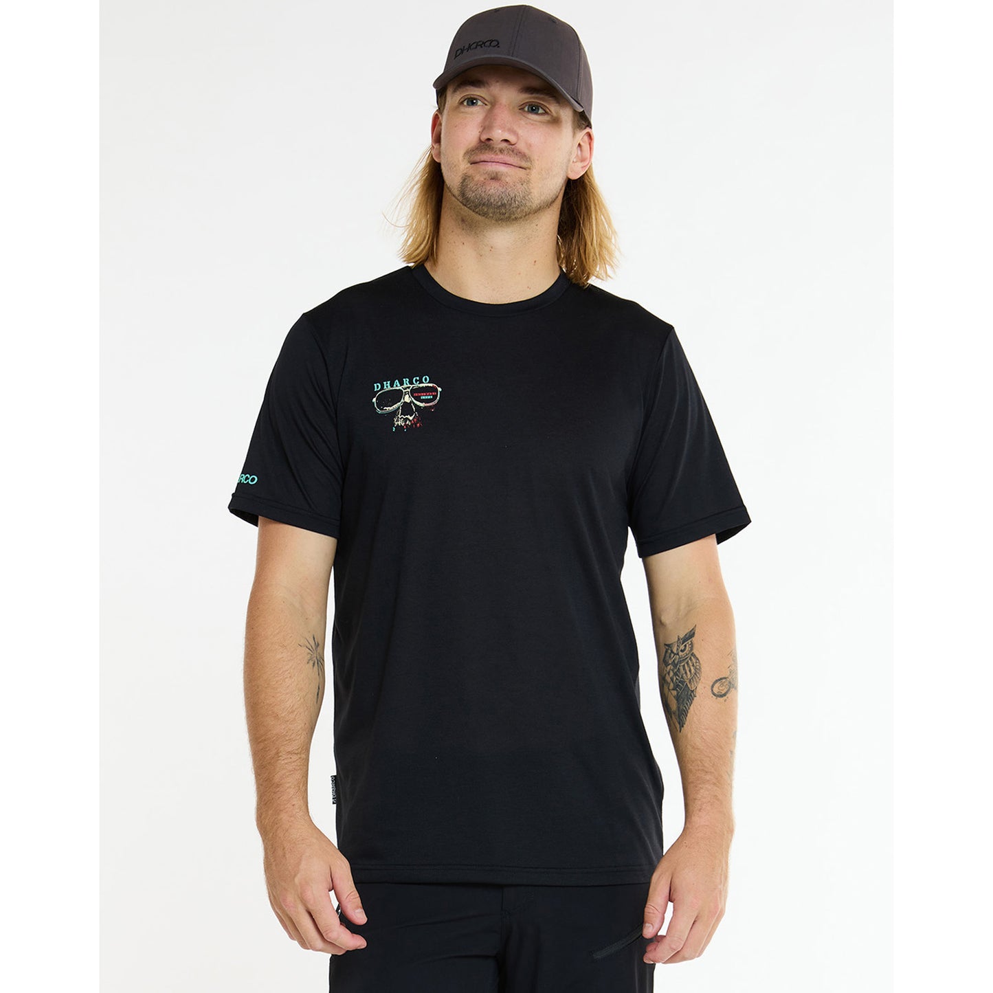 Maillot DHARCO TECH TEE EDDIE Manches Courtes Noir